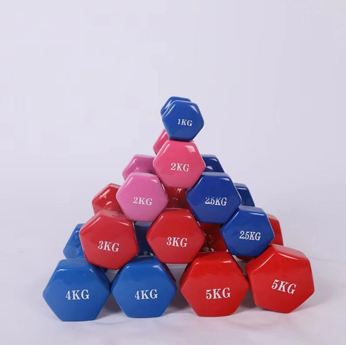 Colour Ten-Side Dumbbells